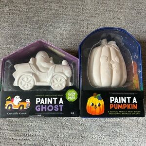 NWT Crocodile Creek Paint a Ghost and Pumpkin